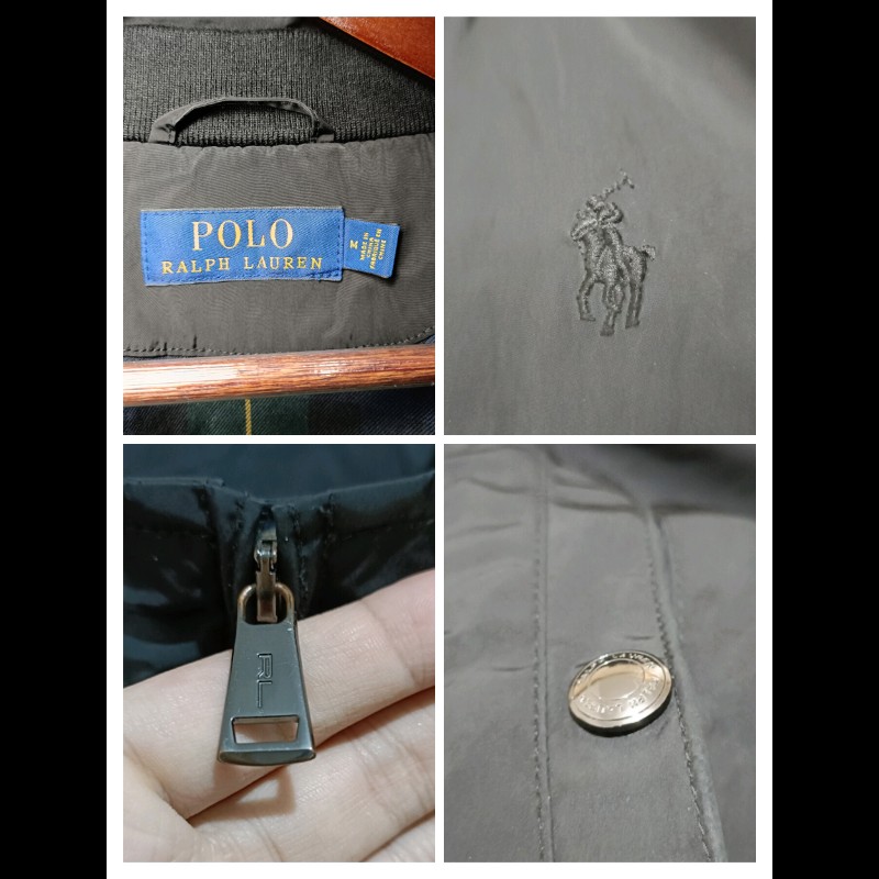 Polo Ralph Lauren RL 全黑 防風 防潑水 立領外套 男M-7