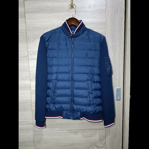 Polo Ralph Lauren RL 深藍 羽絨外套 飛行外套 男S