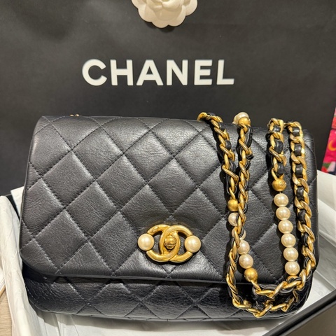 Chanel 珍珠鏈條包