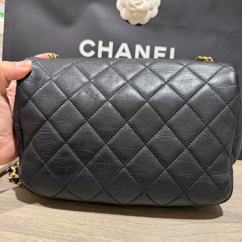 Chanel 珍珠鏈條包-1