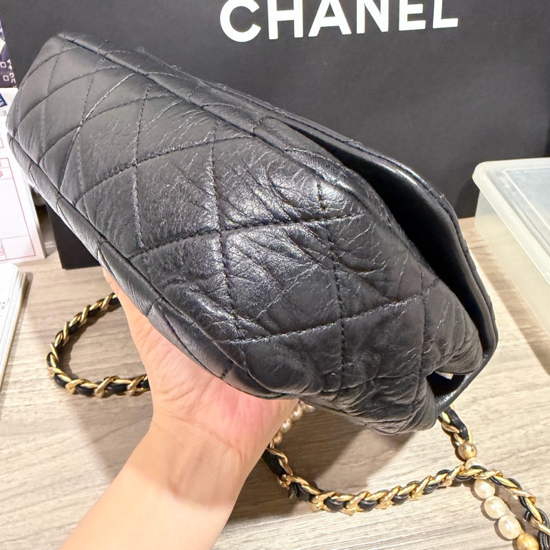 Chanel 珍珠鏈條包-6