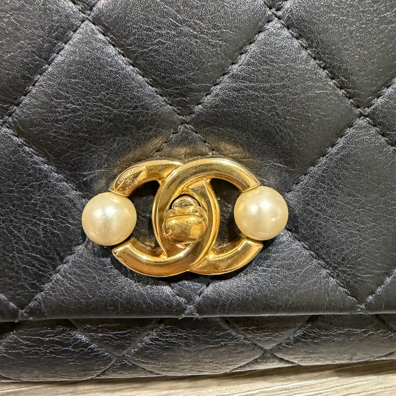 Chanel 珍珠鏈條包-16