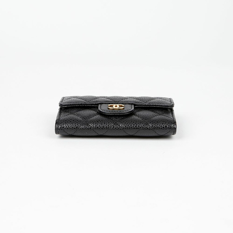 CHANEL 經典魚子醬皮卡包錢包 AP0214-5