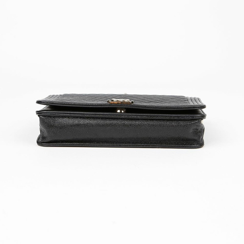 CHANEL Caviar Boy WOC 單肩斜背包 AP1117-5