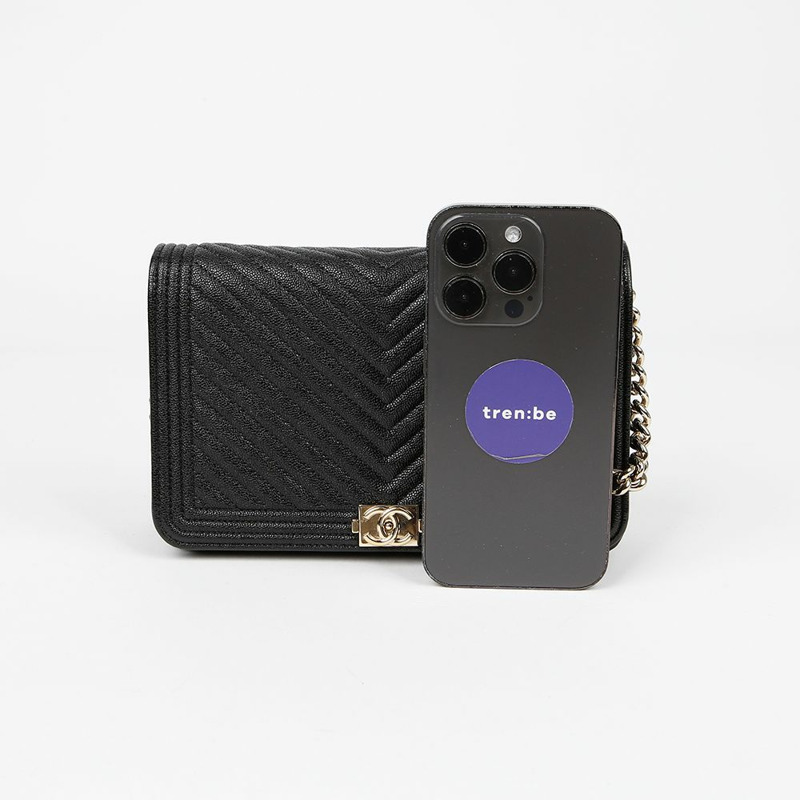 CHANEL Caviar Boy WOC 單肩斜背包 AP1117-6