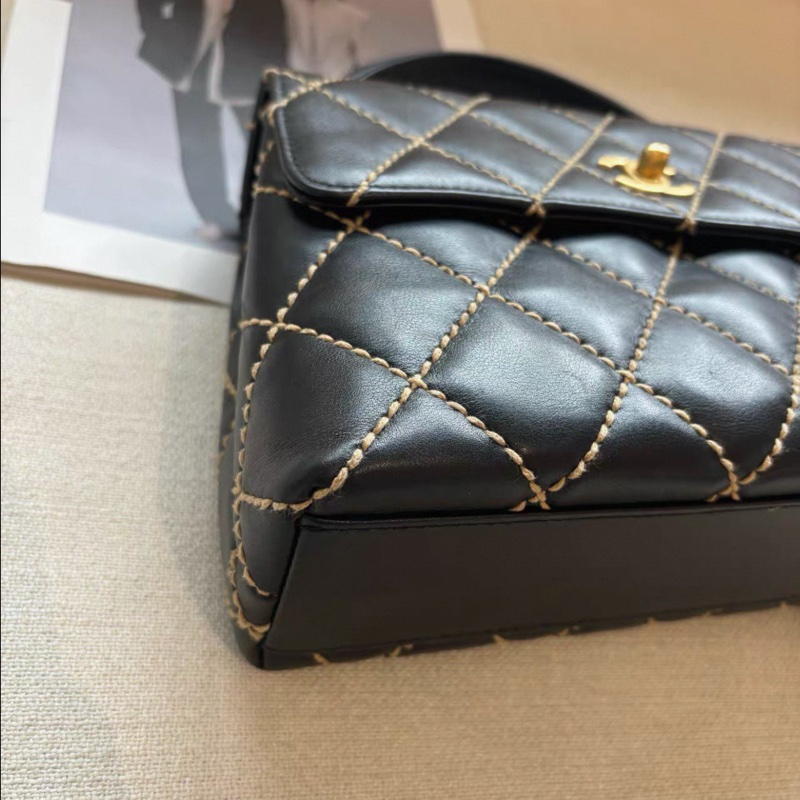 Chanel • 高稀大極品 牛皮外縫線 Kelly 25 全網沒幾顆-4