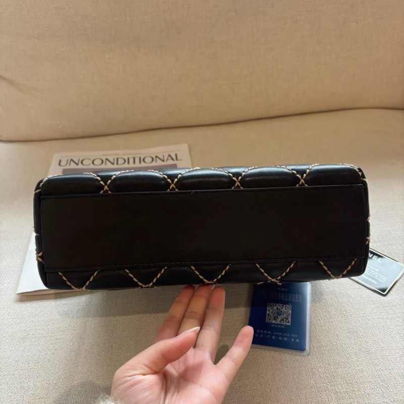 Chanel • 高稀大極品 牛皮外縫線 Kelly 25 全網沒幾顆-6