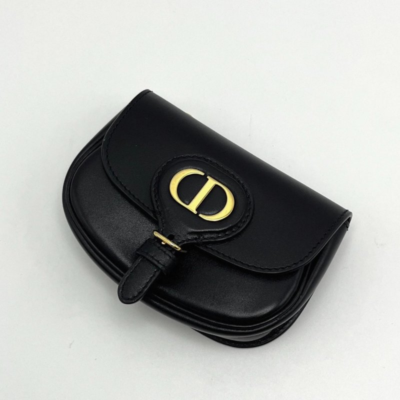 DIOR 黑色金扣bobby mini肩背斜背包 11*8*3 全新閒置配件盒子塵袋吊牌-2