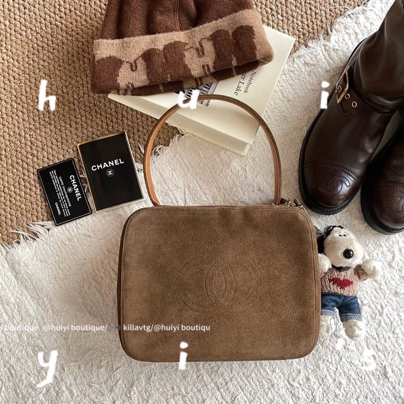 Chanel • 高稀 Taddy麂皮 Plume Mini-0