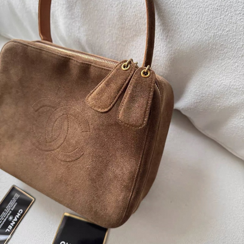 Chanel • 高稀 Taddy麂皮 Plume Mini-3