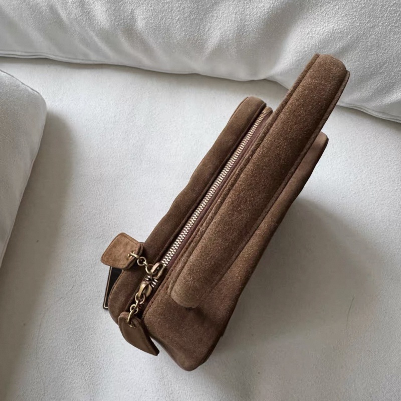 Chanel • 高稀 Taddy麂皮 Plume Mini-5