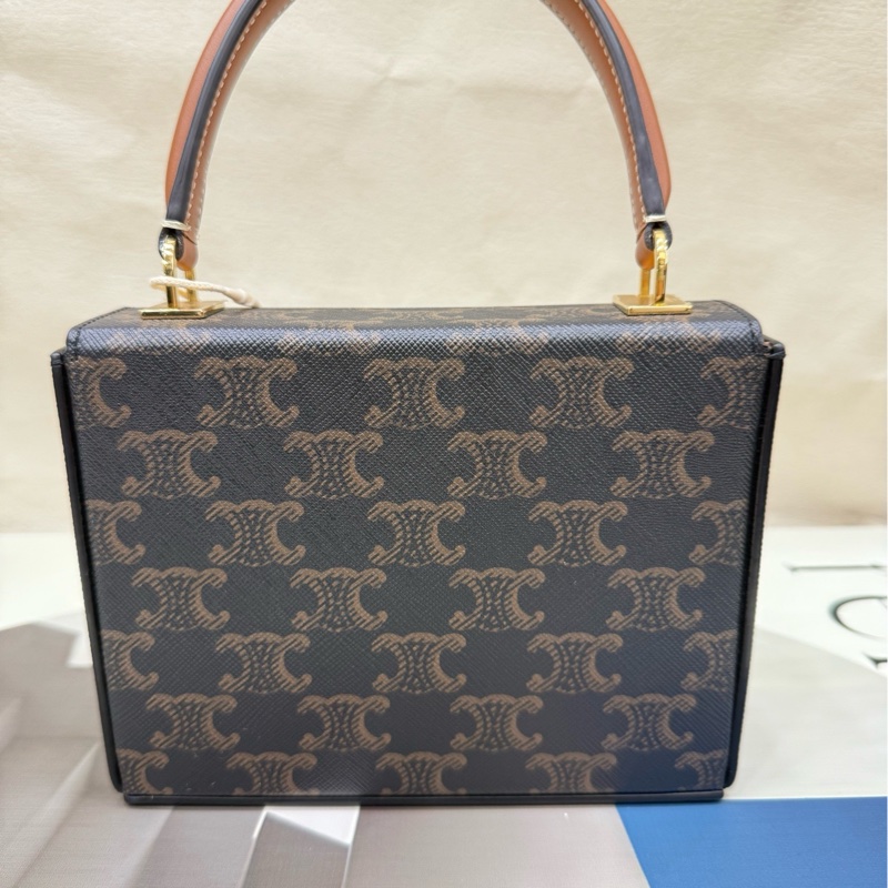 Celine盒子包 有链条-3