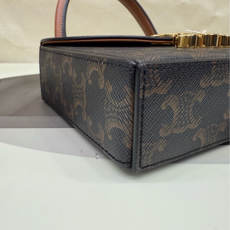 Celine盒子包 有链条-6