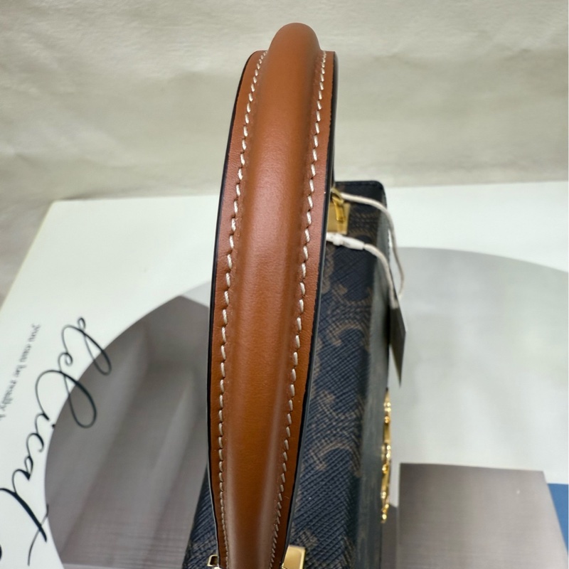 Celine盒子包 有链条-9