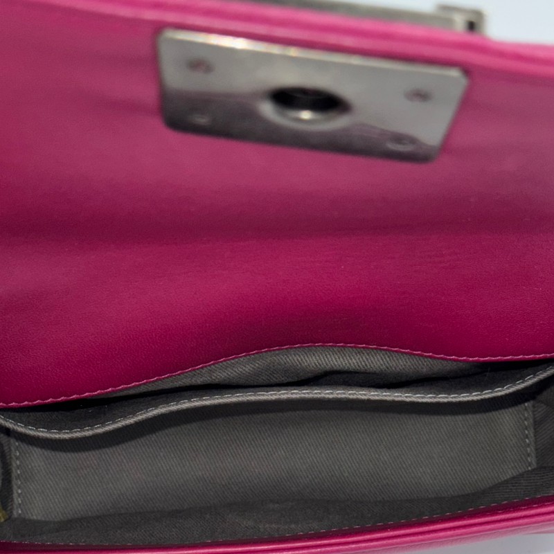 Chanel絲絨20cm leboy-9