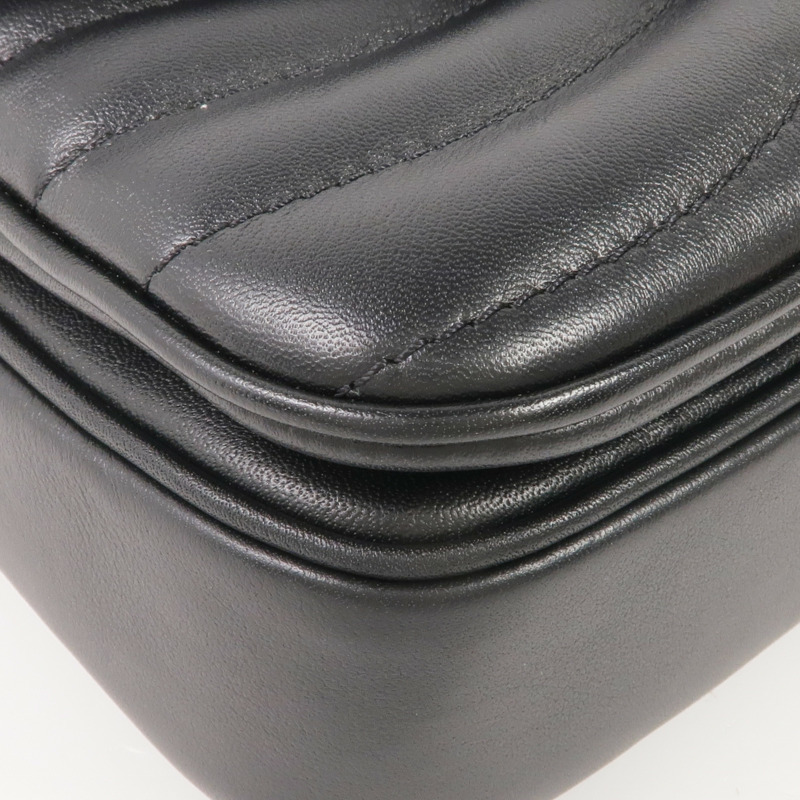 LOUIS VUITTON 牛皮皮革New Wave Chain Bag PM金扣鏈帶肩背袋-6