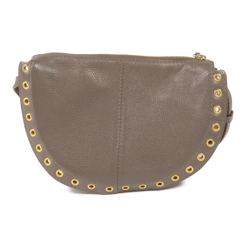 SEE BY CHLOE 麂皮皮革/牛皮皮革Shoulder Bag金扣肩背袋-1