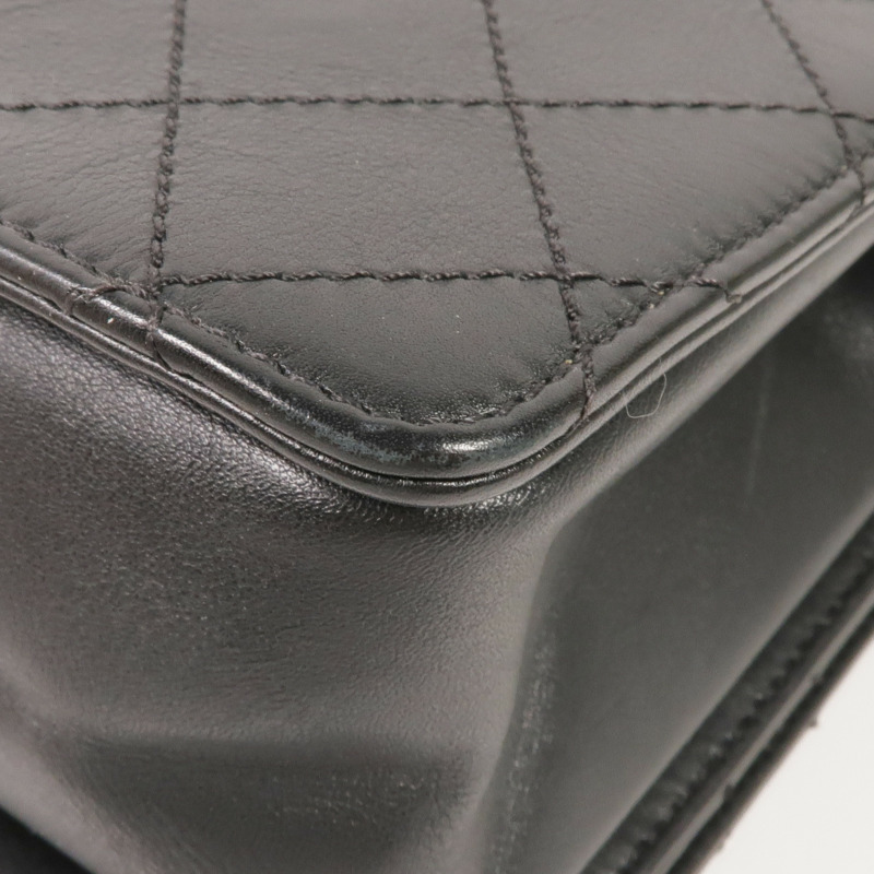 CHANEL 牛皮皮革2 Way Shoulder手挽肩背兩用袋-7