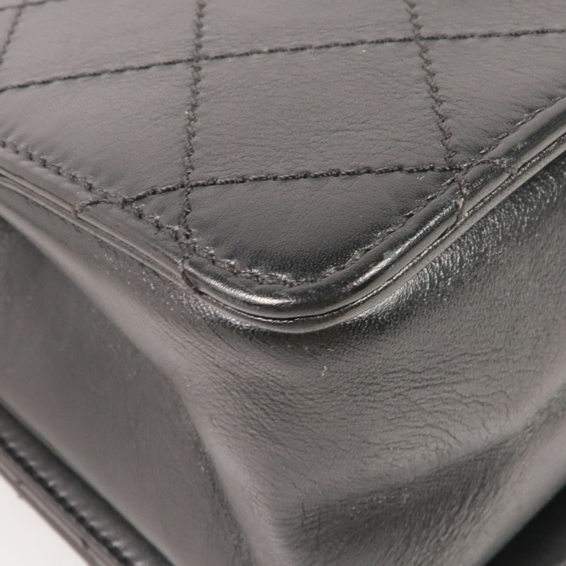 CHANEL 牛皮皮革2 Way Shoulder手挽肩背兩用袋-8