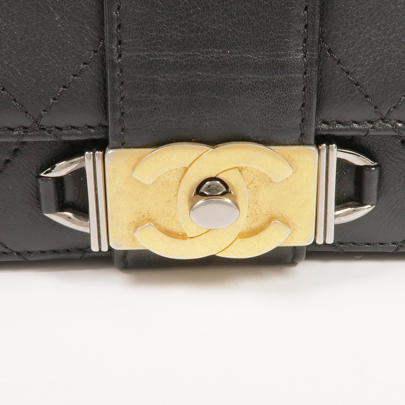 CHANEL 牛皮皮革2 Way Shoulder手挽肩背兩用袋-10