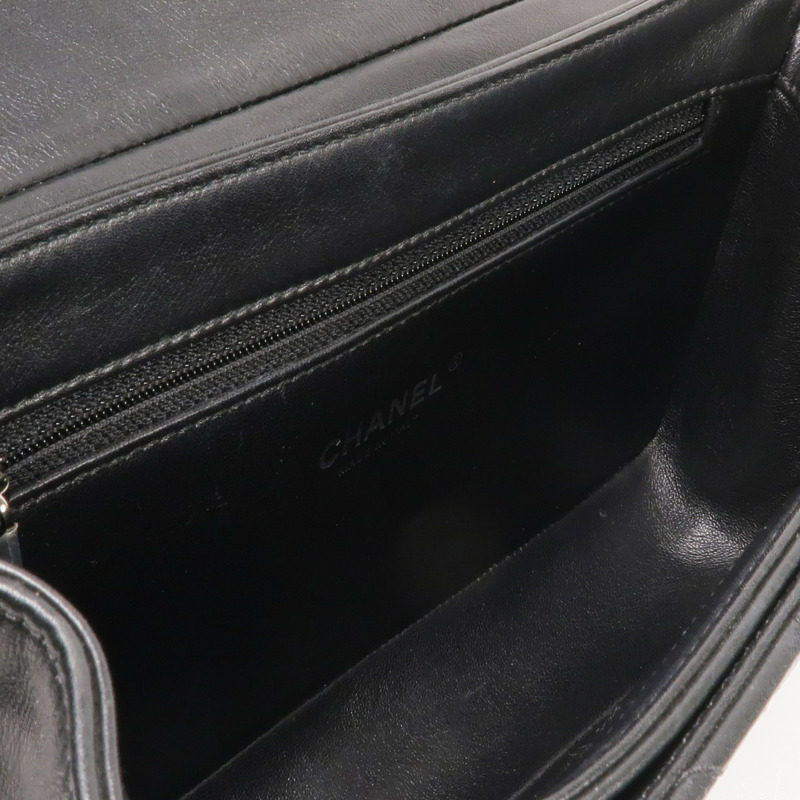 CHANEL 牛皮皮革2 Way Shoulder手挽肩背兩用袋-11