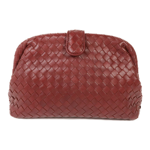 BOTTEGA VENETA 織紋皮革Clutch手拿包
