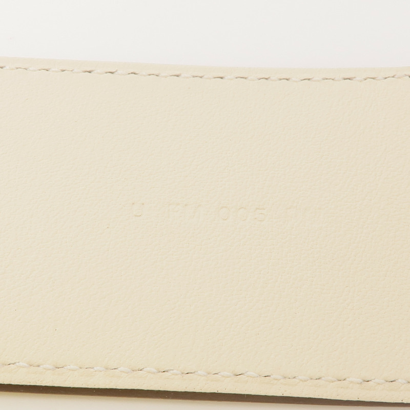 HERMES Swift/Epsom皮革Kelly Pocket Strap銀扣肩帶-8