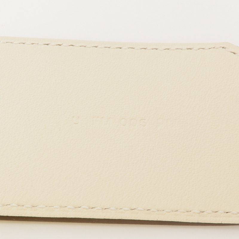 HERMES Swift/Epsom皮革Kelly Pocket Strap銀扣肩帶-9