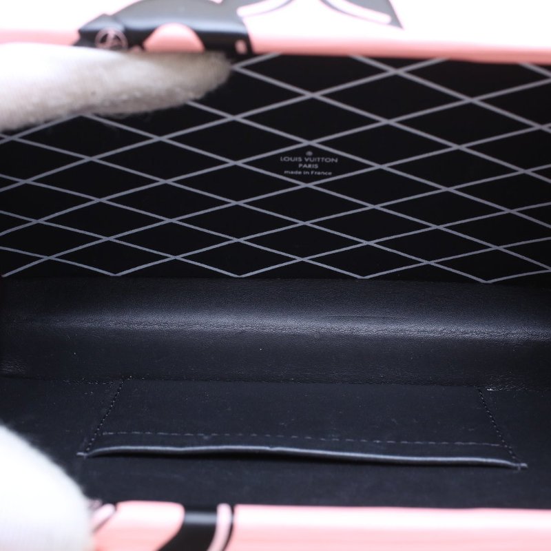 LOUIS VUITTON PETITEMALLE月光寶盒18.5圖案EPI水波紋牛皮銀扣2016肩背包-3