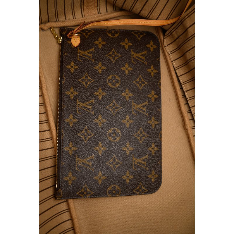 LV路易威登老花Neverfull GM購物包-6