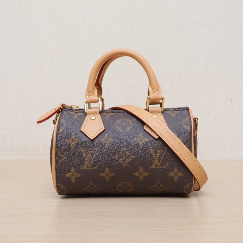 LOUIS VUITTON SpNano16可拆卸肩帶老花PVC2022肩背包-1