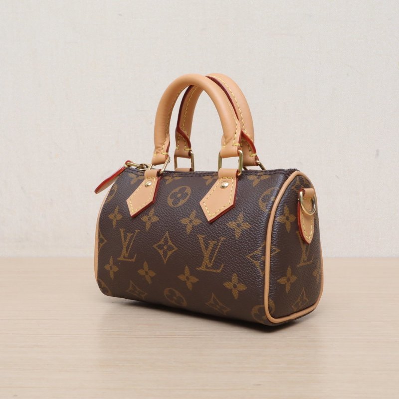 LOUIS VUITTON SpNano16可拆卸肩帶老花PVC2022肩背包-3