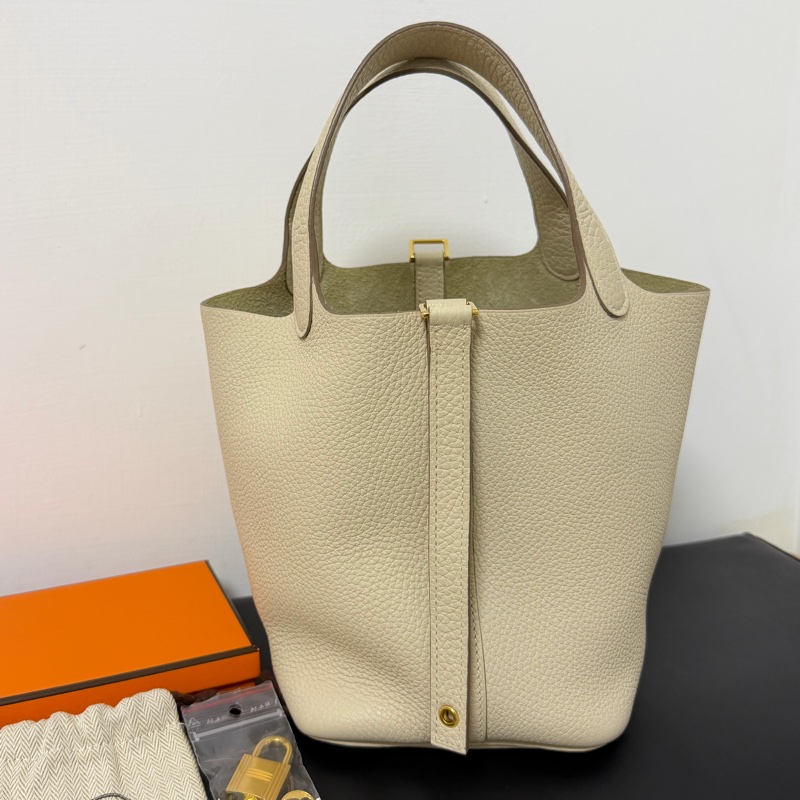 近全新 愛馬仕菜籃子（Picotin） Y刻-10