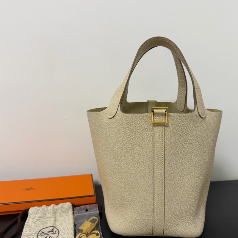 近全新 愛馬仕菜籃子（Picotin） Y刻-23