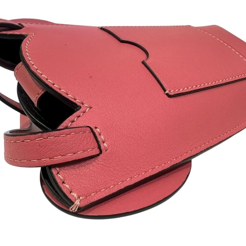 【美收精品】LOEWE 橘紅色大象肩背包 4-466-4