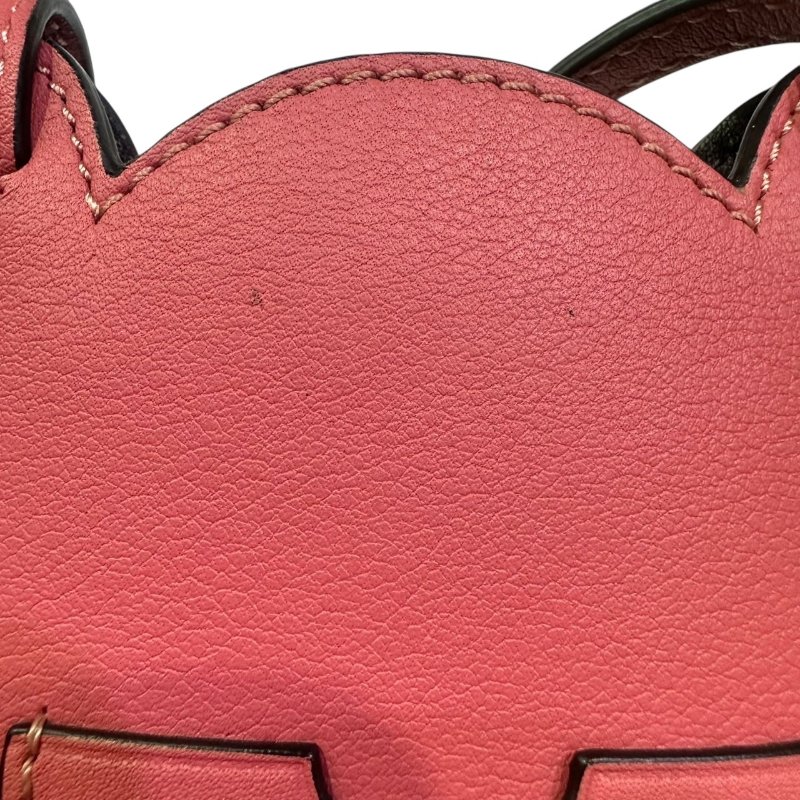 【美收精品】LOEWE 橘紅色大象肩背包 4-466-5