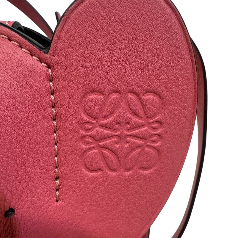 【美收精品】LOEWE 橘紅色大象肩背包 4-466-7