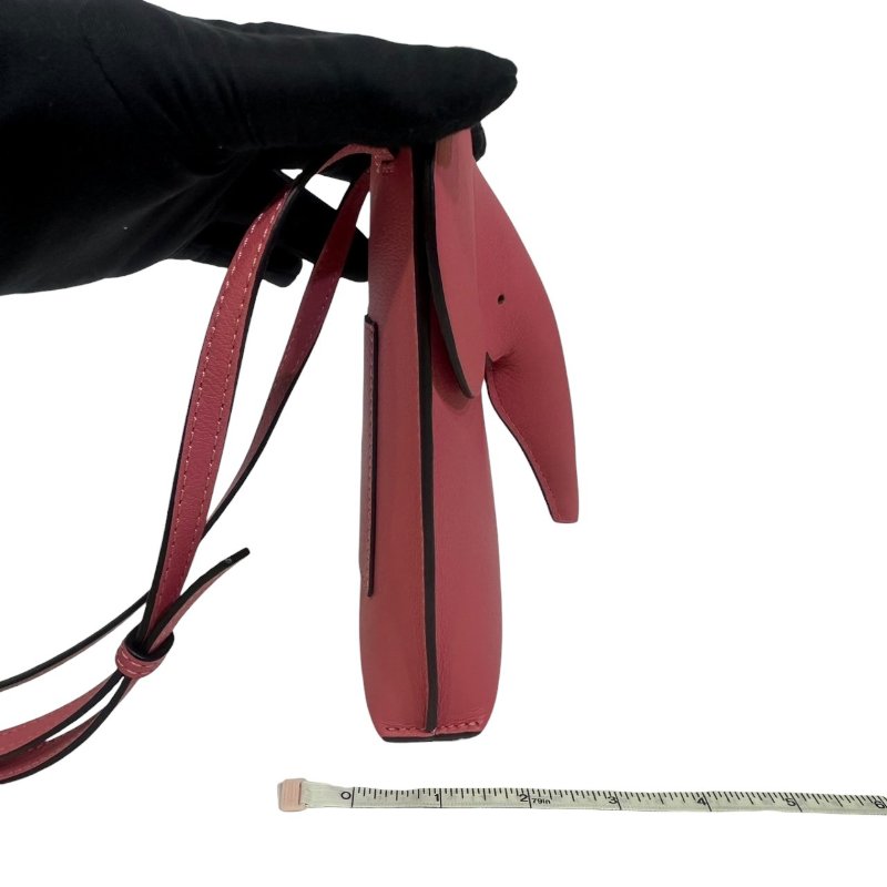 【美收精品】LOEWE 橘紅色大象肩背包 4-466-10