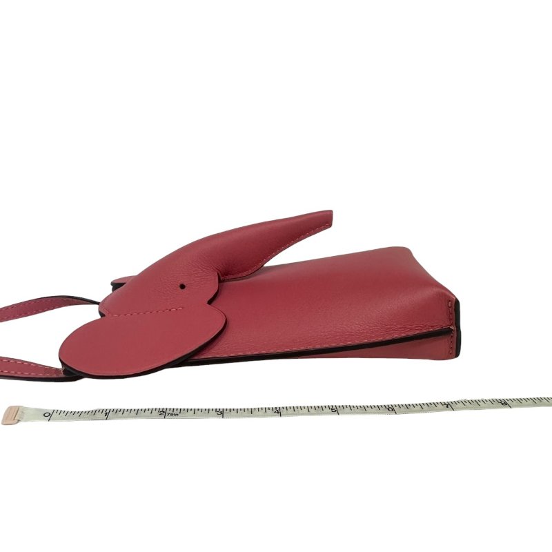 【美收精品】LOEWE 橘紅色大象肩背包 4-466-11