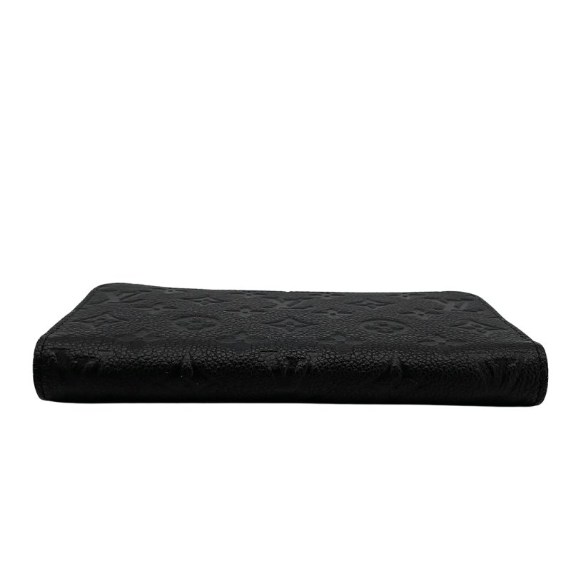 Louis Vuitton 展示品 壓花牛皮拉鍊長夾(M61864-黑)-3