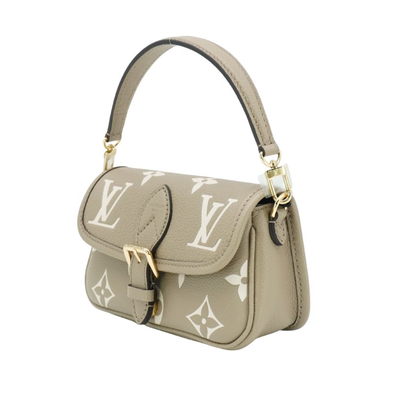 Louis Vuitton Diane Nano 壓紋牛皮迷你斜背包(M83300-斑鳩灰)-1