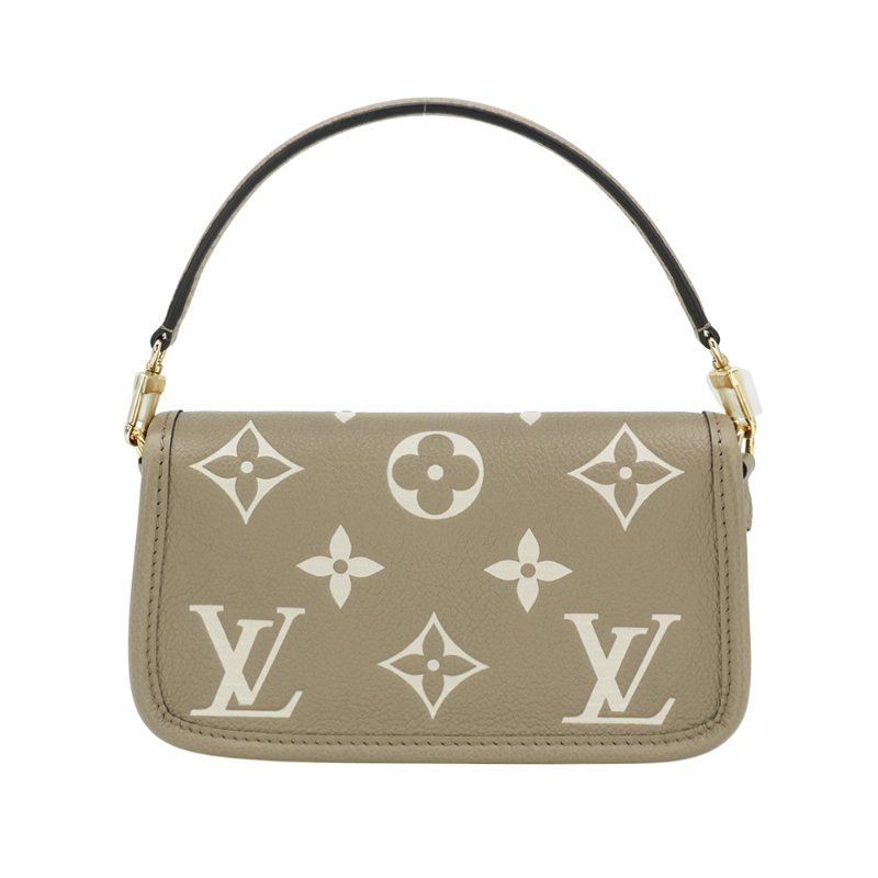 Louis Vuitton Diane Nano 壓紋牛皮迷你斜背包(M83300-斑鳩灰)-2