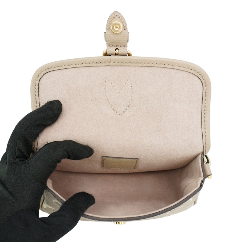 Louis Vuitton Diane Nano 壓紋牛皮迷你斜背包(M83300-斑鳩灰)-4