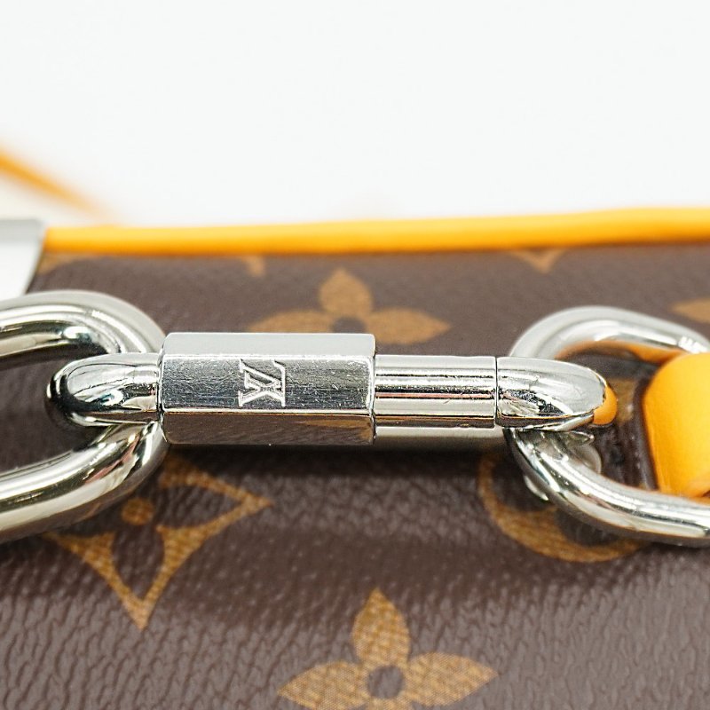 Louis Vuitton 展示品 Mini Soft Trunk 帆布印花拉鍊斜背包(M12767-黑)-6