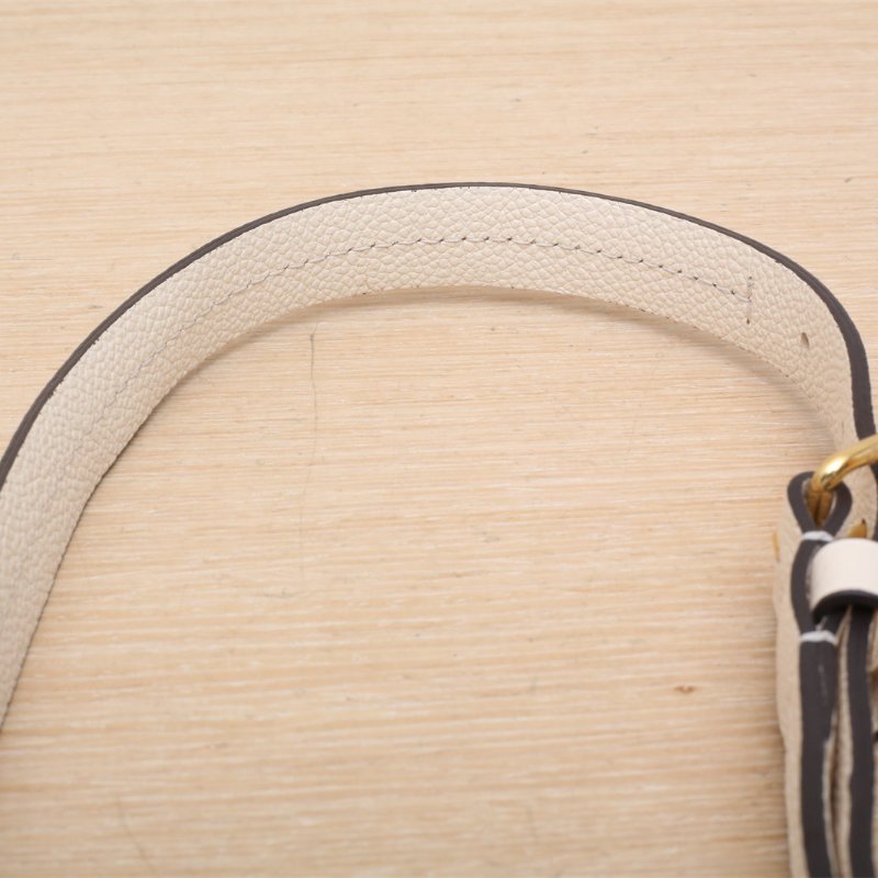 LOUIS VUITTON 米色牛皮晶片Trianon小號手袋肩背包-2