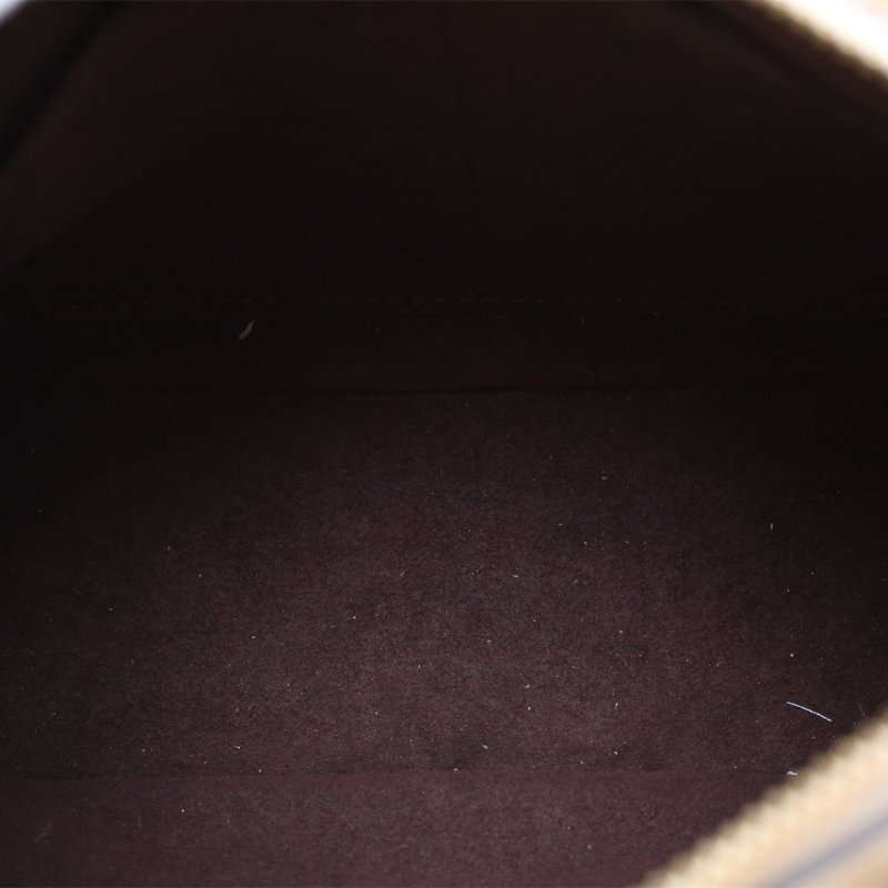 LOUIS VUITTON 米色牛皮晶片Trianon小號手袋肩背包-3