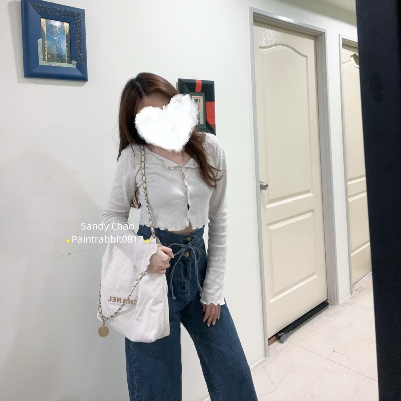 ෆ Chanel 22bag 白金垃圾袋🤍🈶購證-0