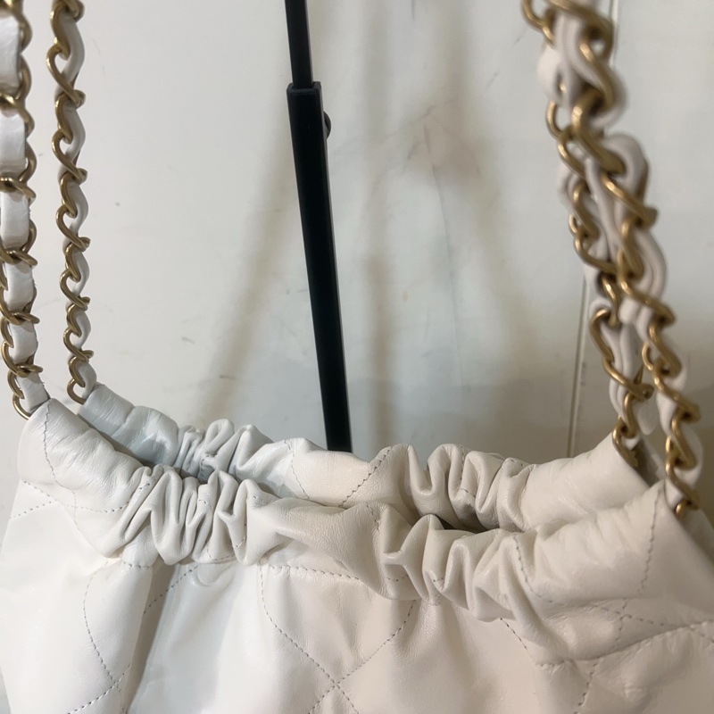 ෆ Chanel 22bag 白金垃圾袋🤍🈶購證-6