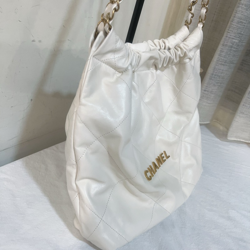 ෆ Chanel 22bag 白金垃圾袋🤍🈶購證-7