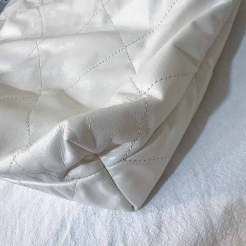 ෆ Chanel 22bag 白金垃圾袋🤍🈶購證-12